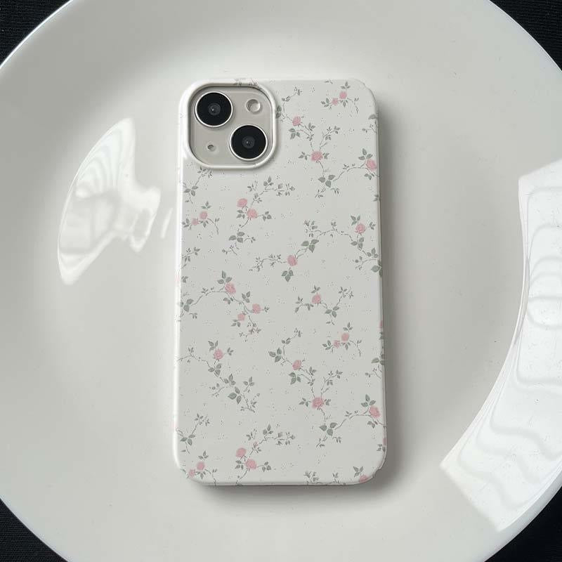 Vintage Rose Floral Phone Case | Dainty & Aesthetic
