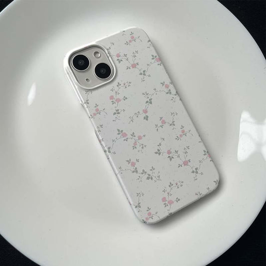 Vintage Rose Floral Phone Case | Dainty & Aesthetic